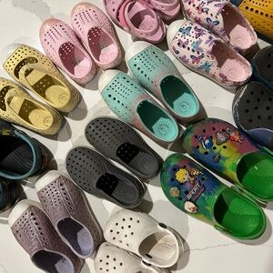 ADD‎ ON FOR $13-$25 Crocs different colors, different sizes - Zara H&M